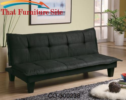 Sofa Beds Casual Padded Convertible Sofa Bed by Coaster Furniture  | A