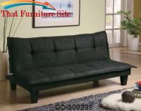 Sofa Beds Casual Padded Convertible Sofa Bed by Coaster Furniture 