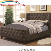 Upholstered Beds Queen Bed by Coaster Furniture 