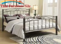 Iron Beds and Headboards Queen Iron Bed by Coaster Furniture 