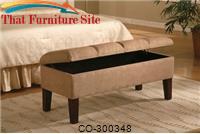 Lewis Upholstered Storage Bench by Coaster Furniture 