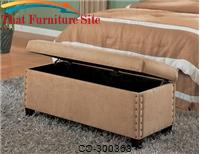 Lewis Upholstered Storage Bench by Coaster Furniture 