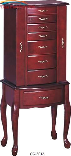 Jewelry Armoires 8 Drawer Jewelry Armoire by Coaster Furniture  | Aust
