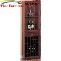 Lambert Traditional Wine Wall Bar Unit by Coaster Furniture 