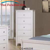 Selena 5 Drawer Chest by Coaster Furniture 