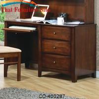 Hillary and Scottsdale Single Pedestal Youth Computer Desk by Coaster Furniture 