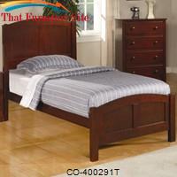 Parker Casual Twin Panel Bed by Coaster Furniture 