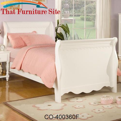 Pepper Full Sleigh Bed by Coaster Furniture  | Austin
