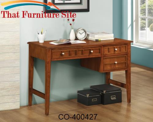Aiden Rectangular Writing Desk with 3 Drawers by Coaster Furniture  | 