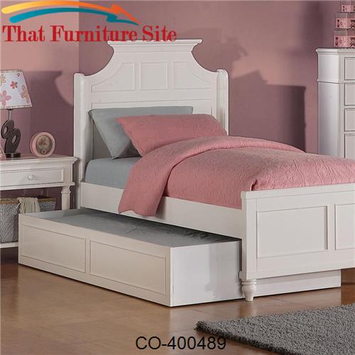 Daisy Paneled Under Bed Trundle by Coaster Furniture  | Austin