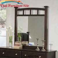 Jasper Dresser Mirror with Curved Frame by Coaster Furniture 