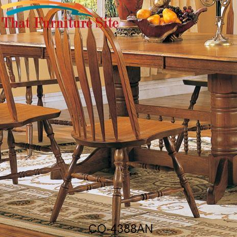 Mackinaw Windsor Dining Side Chair by Coaster Furniture  | Austin