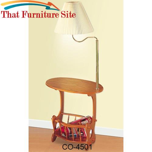 Accent Tables Magazine Storage Lamp Table by Coaster Furniture  | Aust
