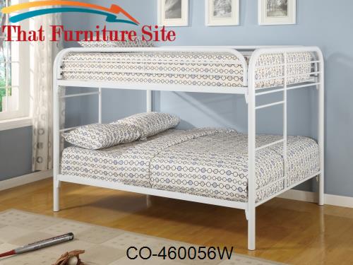 Fordham Full Over Full Bunk Bed by Coaster Furniture  | Austin