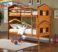Jacob Twin Over Twin Bunk Bed by Coaster Furniture 