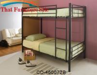 Denley Metal Twin over Twin Bunk Bed by Coaster Furniture 