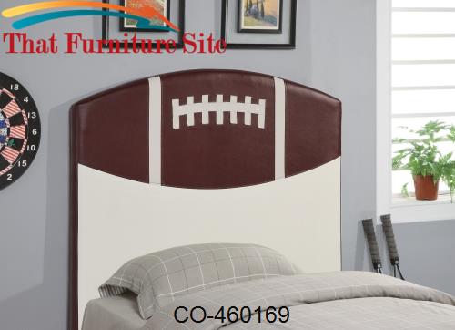 FOOTBALL HEADBOARD by Coaster Furniture  | Austin