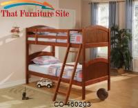 Bunks Twin Over Twin Bunk Bed by Coaster Furniture 