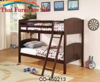 Bunks Twin Over Twin Bunk Bed by Coaster Furniture 