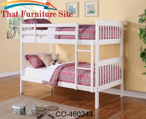 This Twin Over Twin Bunk Bed Will Make A Practical Addition To Your Ho
