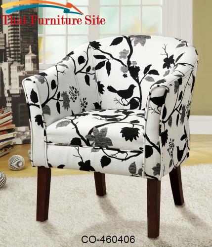 Accent Seating Upholstered Accent Chair by Coaster Furniture  | Austin