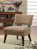 Oversized Accent Chair In Tan by Coaster Furniture 