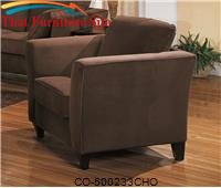 Park Place Chocolate Chair by Coaster Furniture 