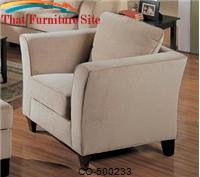 Park Place Contemporary Cream Chair by Coaster Furniture 