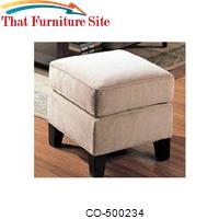 Park Place Cream Ottoman by Coaster Furniture 