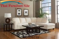 Walker Casual Sectional with Chaise by Coaster Furniture 