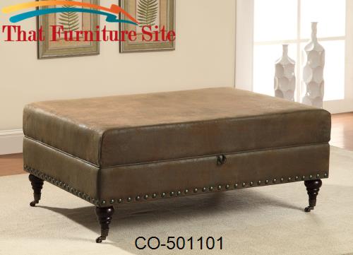 Storage Ottoman by Coaster Furniture  | Austin