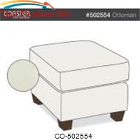 Kristyna  Soft White Leather Ottoman by Coaster Furniture 