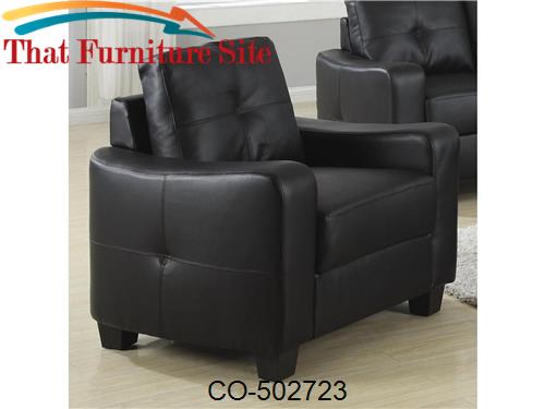 Jasmine Leather Chair by Coaster Furniture  | Austin