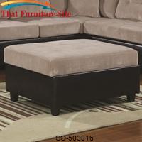 Henri Casual Contemporary Storage Cocktail Ottoman by Coaster Furniture 