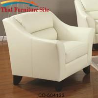 Brooklyn Casual Contemporary Upholstered Arm Chair by Coaster Furniture 