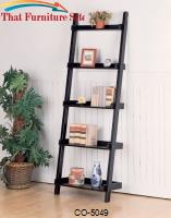 Bookcases Casual Leaning Bookcase by Coaster Furniture 