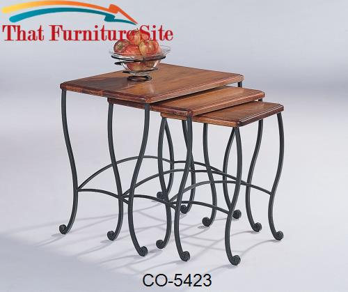 5423 3 Piece Nesting Table Set by Coaster Furniture  | Austin