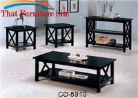 Briarcliff Casual Sofa Table with 2 Shelves by Coaster Furniture 