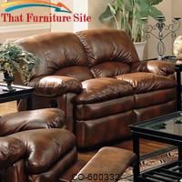 Walter Casual Dual Reclining Love Seat by Coaster Furniture 