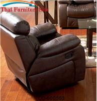Denisa Leather Rocker Recliner by Coaster Furniture 