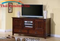 TV Stands Mission Style Media Console with Doors and Drawers by Coaster Furniture 