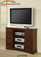 TV Stands Classic Media Console with Doors and Shelves by Coaster Furniture 