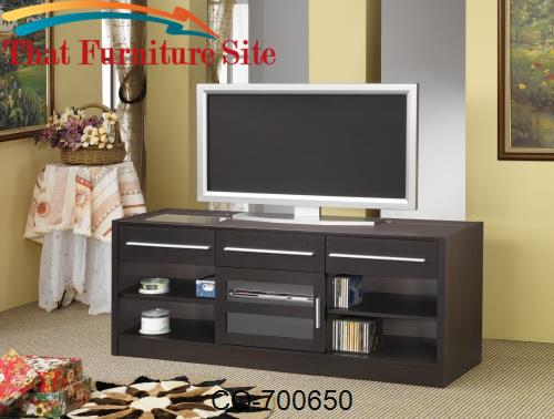 TV Stands Contemporary TV Console with CONNECT-IT Power Drawer by Coas