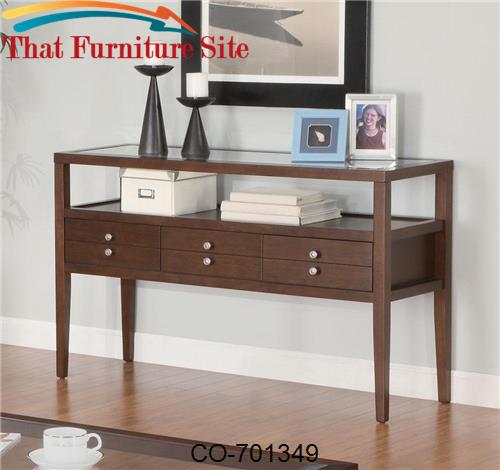 La Vista Sofa Table with Drawers by Coaster Furniture  | Austin