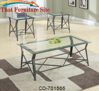 3 Piece Occasional Table Sets Set of Three Tempered Glass Top Tables by Coaster Furniture 