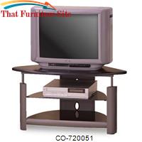 Wall Units Metal TV Stand by Coaster Furniture 