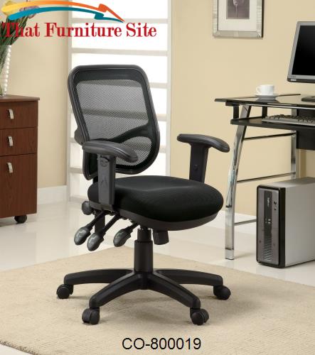 Office Chairs Contemporary Mesh Office Task Chair by Coaster Furniture