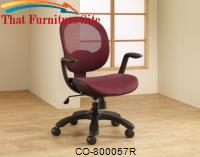 Office Chairs Adjustable Height Office Chair by Coaster Furniture 