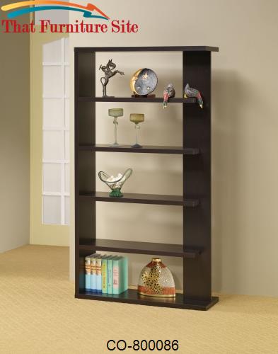 Bookcases 5 Tier Bookshelf by Coaster Furniture  | Austin