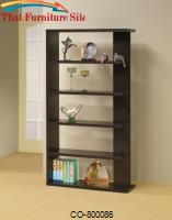 Bookcases 5 Tier Bookshelf by Coaster Furniture 
